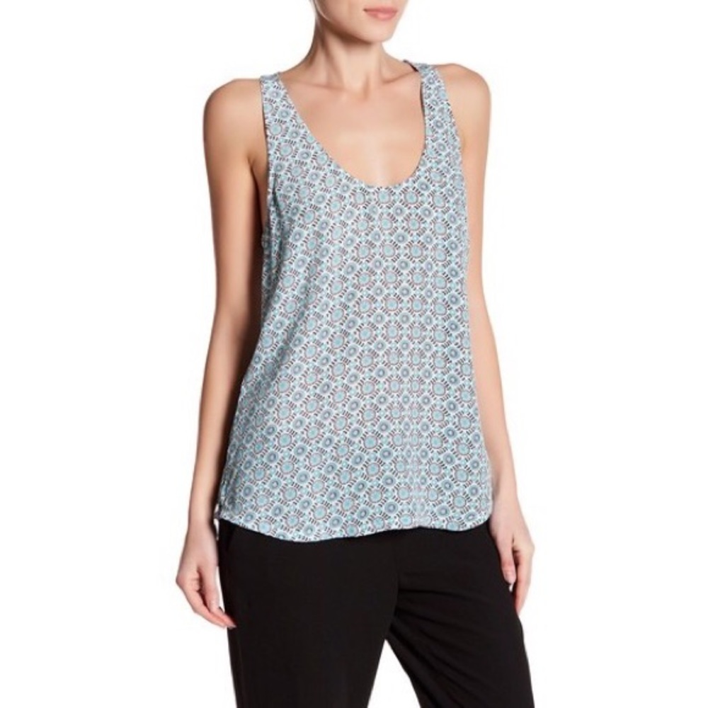 Joie Drew D  100% Silk Racerback